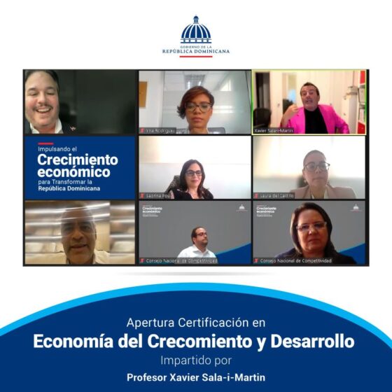 Inician capacitación en Crecimiento y Desarrollo Económico para la transformación de la República Dominicana 